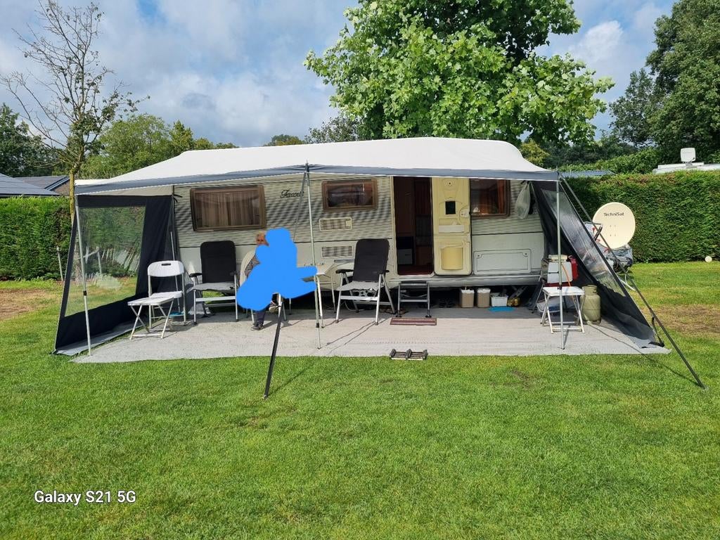 Caravan LMC 530TK 2006 1e eig., Caravans en Kamperen, Caravans, Rondzit, Particulier, Schokbreker, 5 tot 6 meter