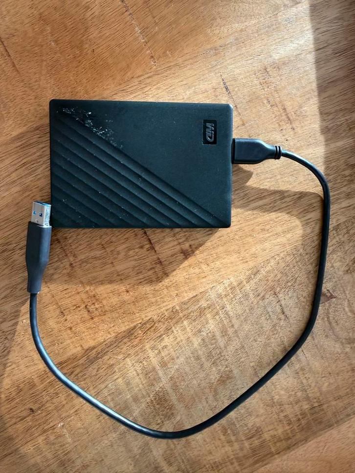 WD My Passport 2TB Externe Harde Schijf, Computers en Software, Harde schijven, Gebruikt, Ophalen of Verzenden