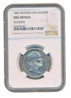 Nederland 1 Gulden 1865 Willem 3 NGC