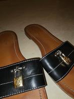 Louis Vuitton Sandalen/Slippers, Zwart, Louis Vuitton, Ophalen of Verzenden, Gedragen
