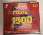 HET BESTE UIT DE FOUTE 1500 | 5 CD BOX QMUSIC |, Ophalen of Verzenden, Zo goed als nieuw, Pop