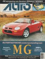 MG F artikelen in Autovisie e.a., Boeken, Auto's | Folders en Tijdschriften, Gelezen, Autovisie, Overige merken, Ophalen of Verzenden