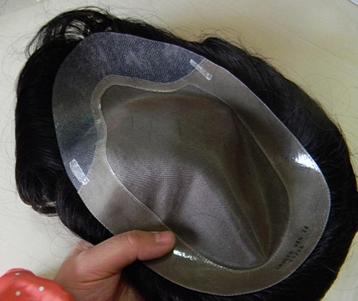 Heren haarwerk, toupets, op maat, betaalbaar, echthaar beschikbaar voor biedingen