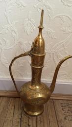Oude theepot / aftaba van koper, Antiek en Kunst, Ophalen of Verzenden, Koper
