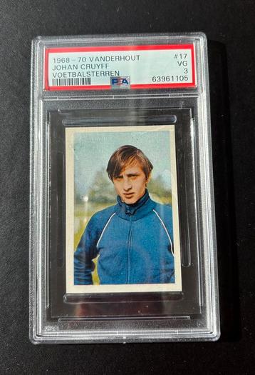 Johan Cruijff | Rookie PSA3 | Vanderhout beschikbaar voor biedingen