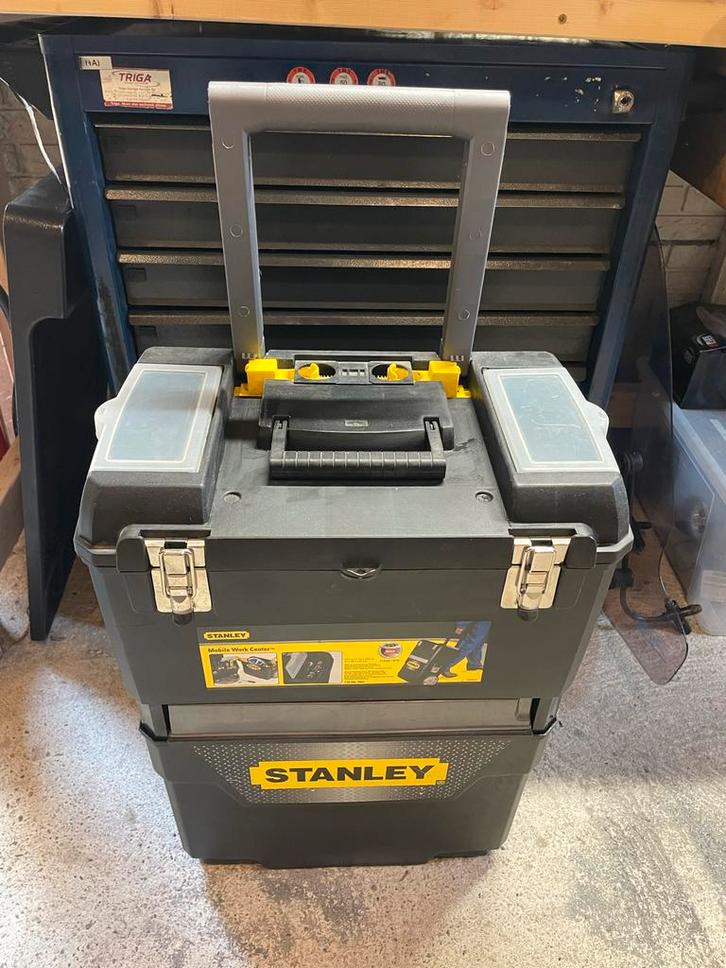 Stanley Gereedschapskoffer - Mobiele Werkplaats, Doe-het-zelf en Verbouw, Gereedschapskisten, Gebruikt, Ophalen
