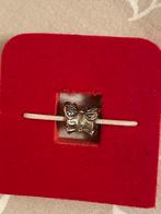 925 Zilveren Hanger - Charm Bedel, Ophalen, Zo goed als nieuw, Dame of Heer, Met edelsteen