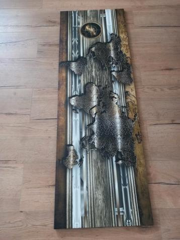 Uniek Schilderij Wereldkaart beschikbaar voor biedingen