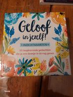 Geloof in jezelf! Inzichtkaarten - Inspirerende Gedachten, Spiritualiteit algemeen, Overige typen, Ophalen of Verzenden, Nieuw