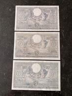 3 x 100 Francs Belgie 1942 , mooie kwaliteit, Postzegels en Munten, Bankbiljetten | Europa | Niet-Eurobiljetten, Setje, Ophalen of Verzenden