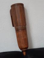 Ouderwetse handgemaakte houten slijpsteen/strekelhouder, Antiek en Kunst, Antiek | Gereedschap en Instrumenten, Ophalen of Verzenden