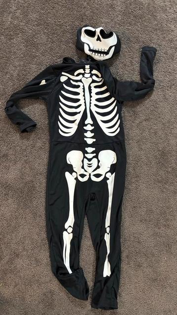 Skelet Onesie kostuum H&M Maat 110/116 beschikbaar voor biedingen