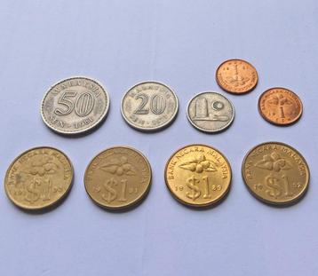 Maleisische munten 1 Dollar 1 10 20 50 Sen Maleisië Malaysia beschikbaar voor biedingen