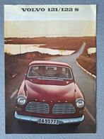 Brochure VOLVO 121/122 S - 1968 NL, Ophalen of Verzenden, Gelezen, Volvo
