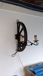 Antiek wiel lamp, Antiek en Kunst, Ophalen