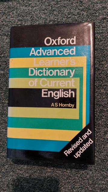 Oxford Advanced Leaner's Dictionary of Current English beschikbaar voor biedingen