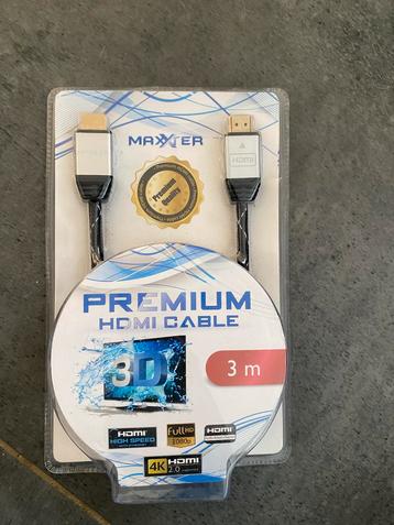 Maxxter Premium HDMI Kabel - 3 meter - Nieuw beschikbaar voor biedingen