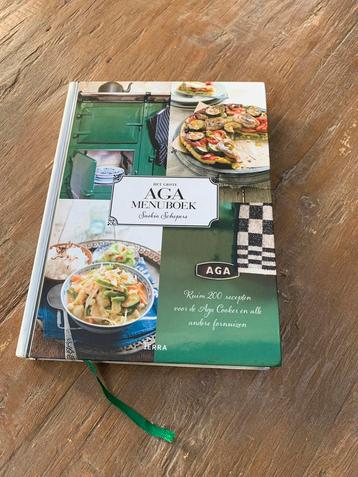 Kookboek Het grote AGA menuboek van Saskia Schepers beschikbaar voor biedingen