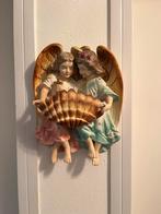 Porseleinen Wijwaterbakje met Engelen, Antiek en Kunst, Antiek | Keramiek en Aardewerk, Verzenden