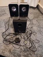 Logitech luidsprekers met subwoofer, Computers en Software, Pc speakers, Ophalen, Gebruikt, Audiokanaal 2.1, Logitech