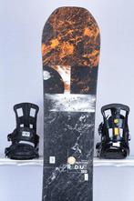 150 snowboard BURTON RADIUS, black/orange, woodcore, FLAT, Verzenden, Gebruikt, Board