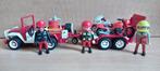 playmobil vintage jeep met motoren, Ophalen of Verzenden, Gebruikt, Los playmobil