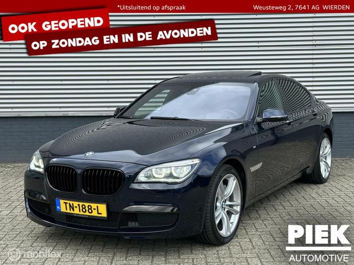 BMW 7-serie 750d xDrive Individual Edition M-PAKKET, Auto's, BMW, Bedrijf, Te koop, 7-Serie, 360° camera, 4x4, ABS, Achteruitrijcamera
