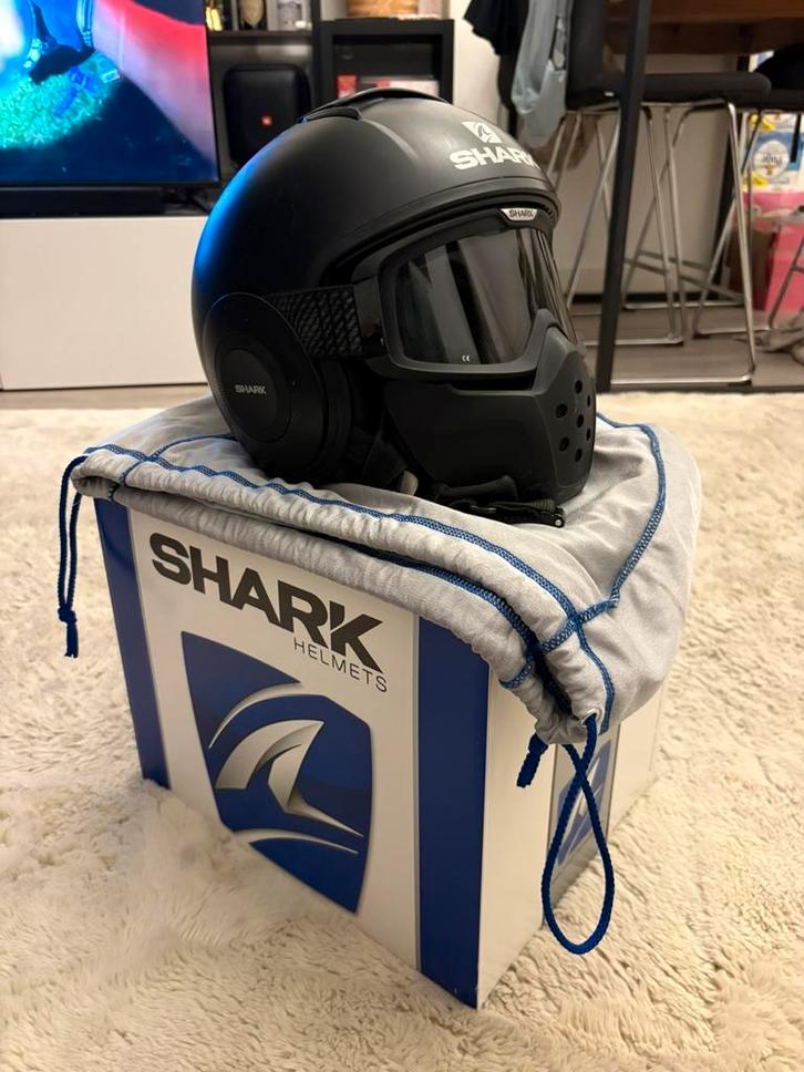 Shark helm maat M, Motoren, Kleding | Motorhelmen, Heren, Kinderen, Integraalhelm, M, Shark, Tweedehands, Ophalen of Verzenden