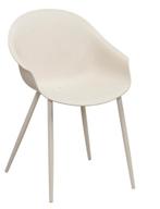 4 kuipstoelen zandkleur, Huis en Inrichting, Stoelen, Ophalen of Verzenden, Zo goed als nieuw