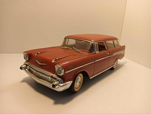 Chevrolet 1957 road fough, Hobby en Vrije tijd, Modelauto's | 1:18, Zo goed als nieuw, Auto, Overige merken, Ophalen of Verzenden