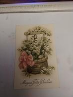 MUGUET PORTE-BONHEUR / LELIETJES VAN DALEN  IN PUTJE, Ophalen of Verzenden, 1920 tot 1940