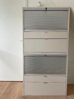 2x archiefkast met Ikea Effectiv rolluik en 2 lades, Ophalen, Gebruikt, 50 tot 100 cm, Minder dan 100 cm