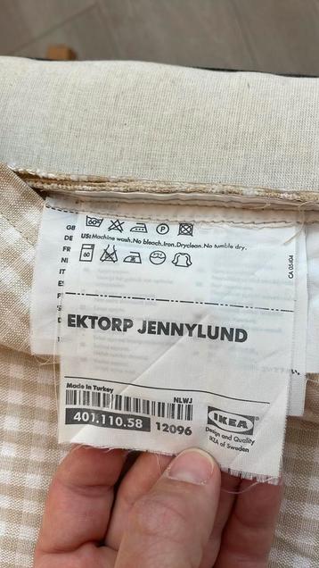2 ikea Jennylund Ektorp fauteuils in prima staat - afbeelding 2