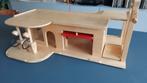 houten parkeergarage Van Dijk Toys, Ophalen, Gebruikt, Rij- of Hobbelspeelgoed