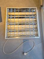 TL-bakken 60x60 cm - 10-12 stuks met TL buizen, Gebruikt, Ophalen of Verzenden, Minder dan 100 cm, Metaal