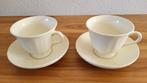 Set van 2 Wedgwood Queens Shape kop en schotels, Ophalen, Zo goed als nieuw, Wedgwood, Kop(pen) en/of Schotel(s)