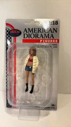 Figuur hip hop girl 3 American diorama 1.18, Hobby en Vrije tijd, Modelauto's | 1:18, Overige merken, Ophalen of Verzenden, Motor