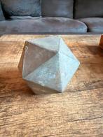 Metalen geometrisch (icosaëder) ontwerp hoeken industrieel, Ophalen of Verzenden