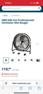 Professionele HBM ventilator 50cm breed, Ophalen of Verzenden, Zo goed als nieuw
