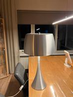 Aluminium Look Tafellamp - Eyecatcher!, Huis en Inrichting, Lampen | Tafellampen, Ophalen of Verzenden, Zo goed als nieuw, Metaal