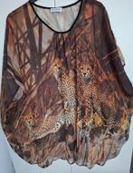 Tuniek voor over je badpak, Ulla Popken, maat tot zeker 56, Kleding | Dames, Grote Maten, Bruin, Verzenden, Blouse of Tuniek, Ulla Popken