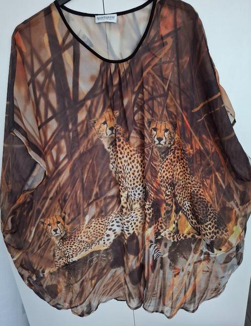 Tuniek voor over je badpak, Ulla Popken, maat tot zeker 56, Kleding | Dames, Grote Maten, Zo goed als nieuw, Blouse of Tuniek