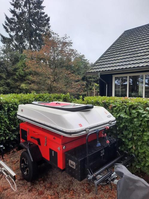 Daktent trailer, Caravans en Kamperen, Vouwwagens, tot en met 2, Ophalen