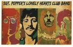 The Beatles - Sgt. Pepper's Lonely Hearts Club Band sticker, Verzamelen, Muziek, Artiesten en Beroemdheden, Nieuw, Verzenden