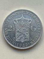 Rijksdaalder 1929 bijna prachtig, Postzegels en Munten, Munten | Nederland, Zilver, Ophalen of Verzenden, Koningin Wilhelmina