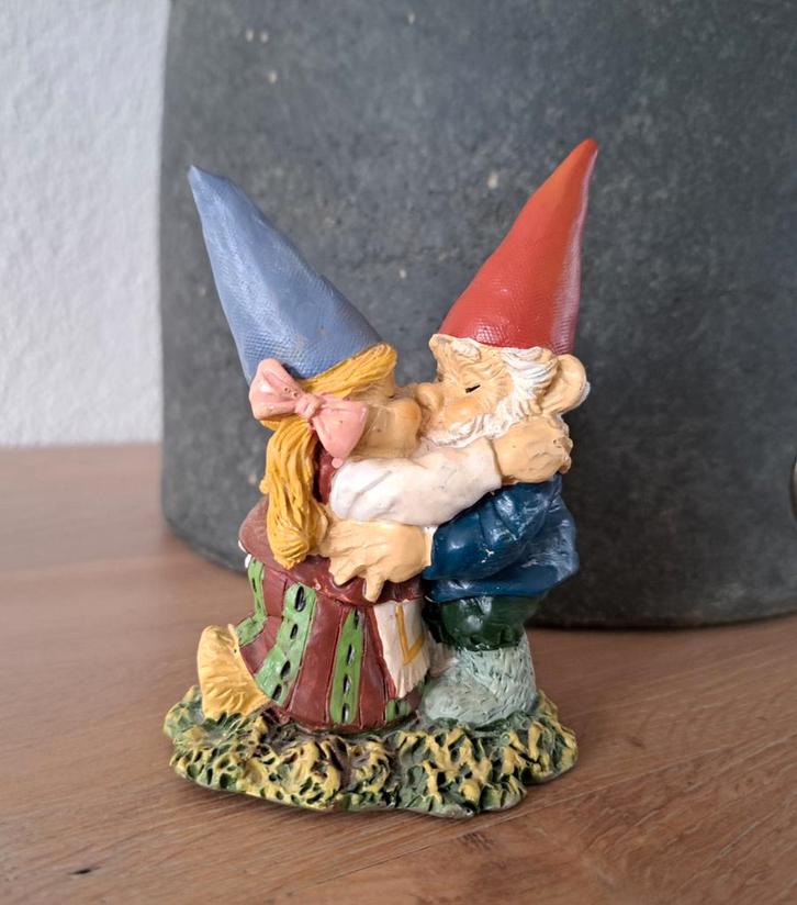 Beeldje David de Kabouter MB puzzel 200 st Rien Poortvliet, Verzamelen, Overige Verzamelen, Gebruikt, Ophalen of Verzenden