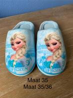 Frozen Elsa sloffen maat 35/36, Slofjes, Meisje, ., Nieuw