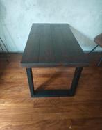 Industriële eettafel hout & metaal, Ophalen
