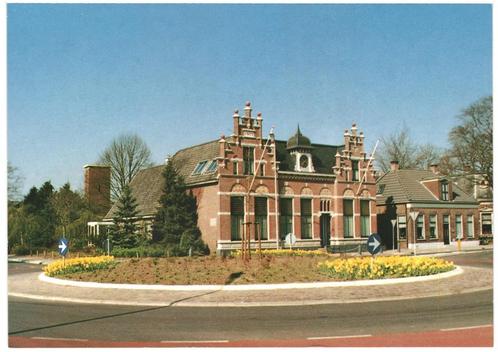 805447	Ruinerwold	Drenthe	Gemeentehuis	Nette oude kaart Onbe, Verzamelen, Ansichtkaarten | Nederland, Ongelopen, Drenthe, Ophalen of Verzenden