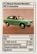 C128 autokaartje mazda rx - 3 limousine, Ophalen of Verzenden, Zo goed als nieuw, Auto's